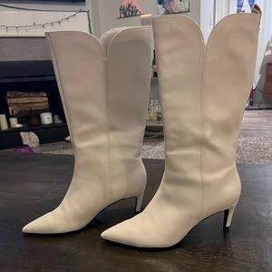 Ted Baker Seydi White Pointed Boot.